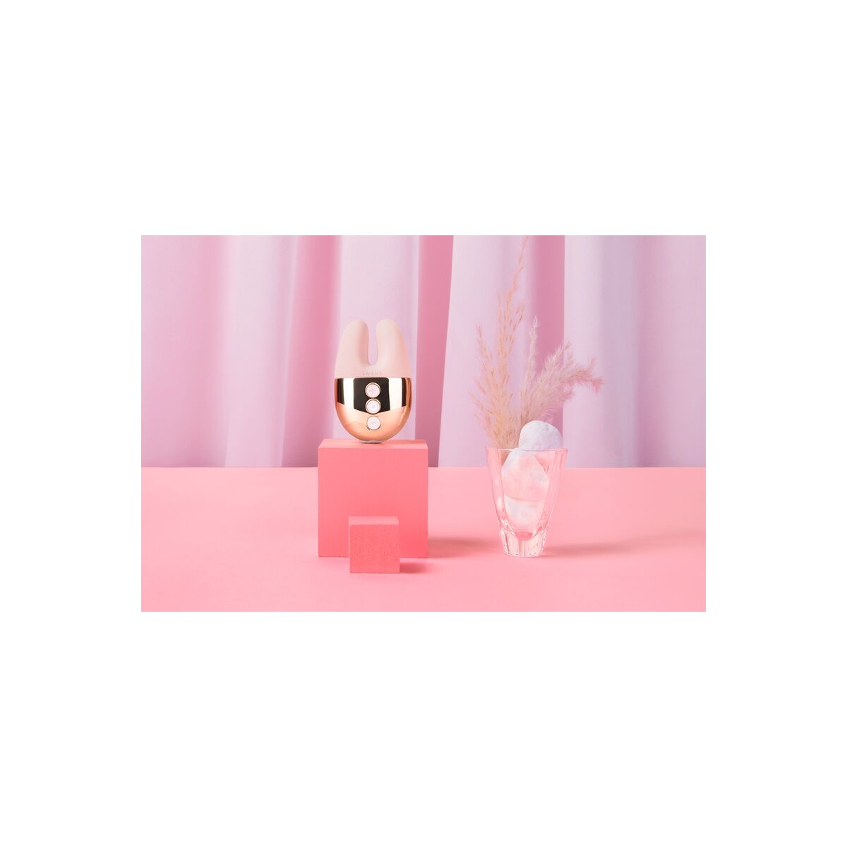 Vibromasseur Le Wand Double Vibe Doré Rose Or